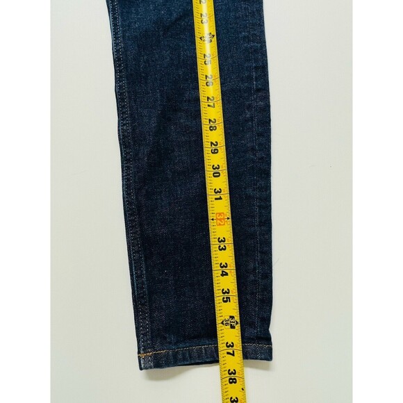 Everlane Dark Wash High Rise Straight Leg Denim Jeans Womens 28 Regular - Picture 9 of 15